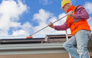 Groton soft wash roof cleaning